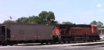 BNSF coal train DPU